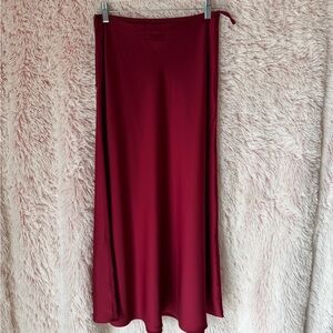 Joie Deep Red Maxi Skirt